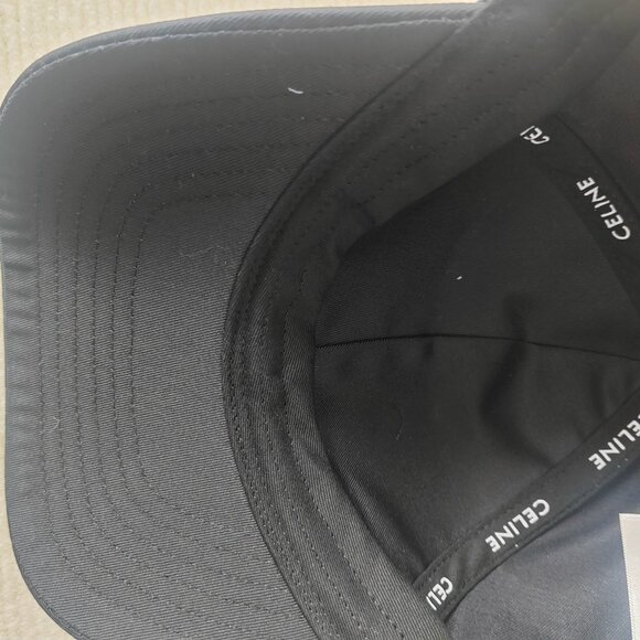 CELINE triomphe baseball cap in cotton - Picture 8 of 8